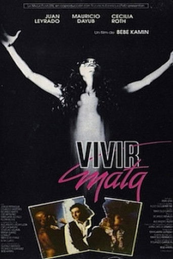 Vivir mata poster