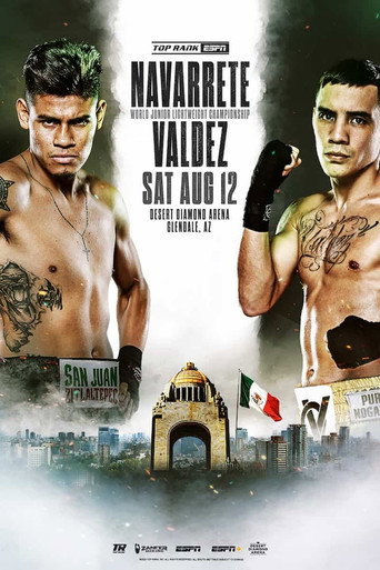 Movie poster for Made in Mexico: Navarrete vs. Valdez (2023)