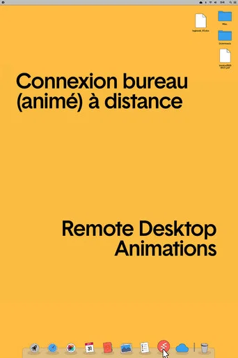 Movie poster for Remote Desktop Animations (2021)