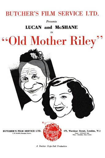 Movie poster for Old Mother Riley (1937)