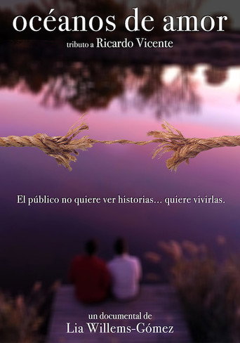 Movie poster for Océanos de amor: Tributo a Ricardo Vicente (2017)