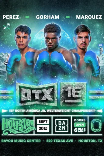 Movie poster for Breyon Gorham vs. Yomar Alamo (2025)