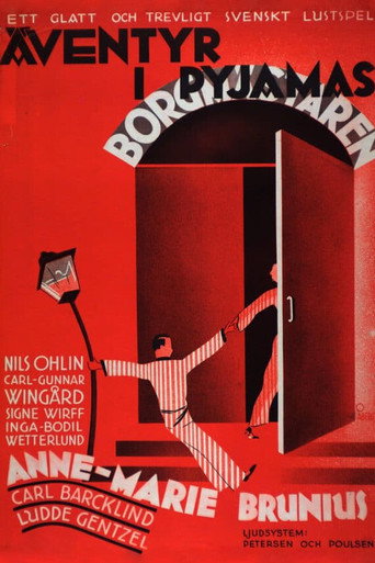 Movie poster for Äventyr i pyjamas (1935)