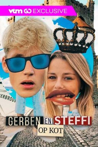 Gerben & Steffi op kot poster