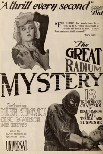 Movie poster for The Great Radium Mystery (1919)