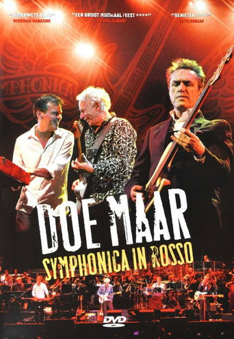 Movie poster for Doe Maar: Symphonica in Rosso (2012)