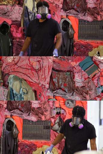 Movie poster for Kevin Beasley’s Raw Materials (2019)