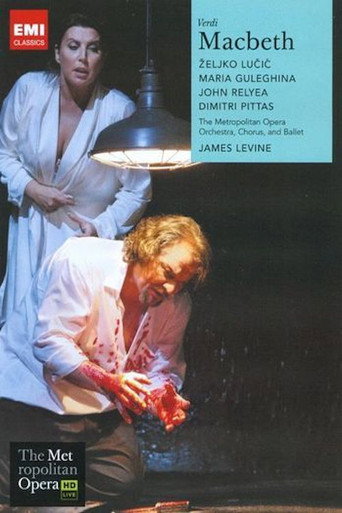 Movie poster for The Metropolitan Opera – Verdi: Macbeth (2008)