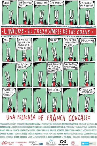 Movie poster for Liniers, el trazo simple de las cosas (2010)