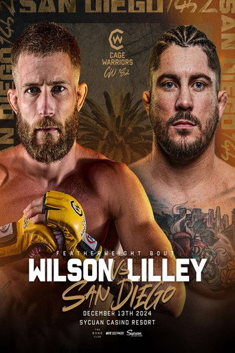 Movie poster for Cage Warriors 182: San Diego (2024)