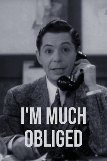 Movie poster for I'm Much Obliged (1936)
