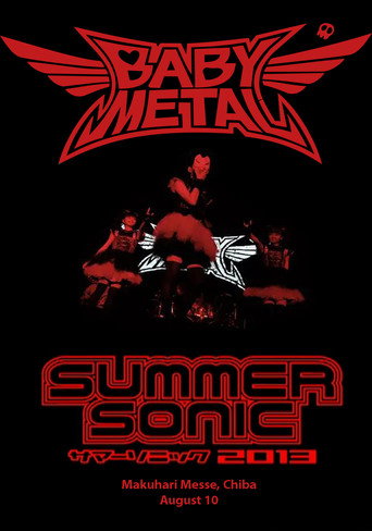 Movie poster for BABYMETAL - Live at Summer Sonic 2013 (2013)