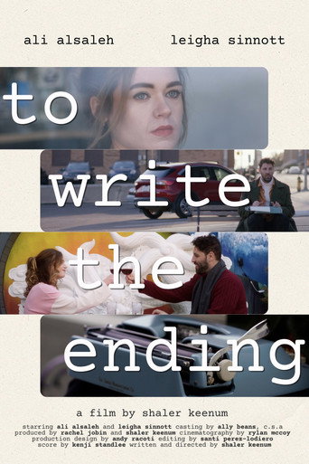 Movie poster for to write the ending (2025)