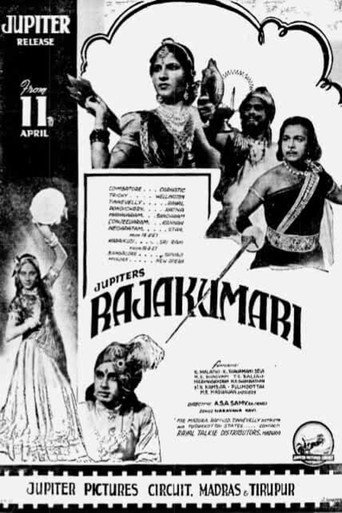 Movie poster for Rajakumari (1947)