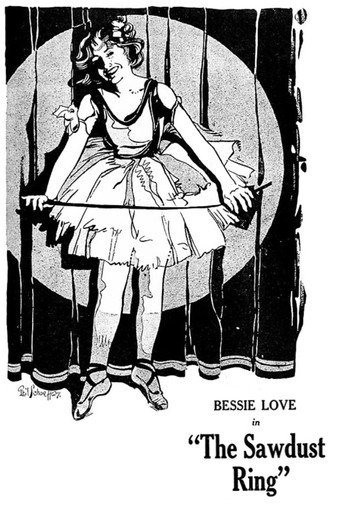 Movie poster for The Sawdust Ring (1917)