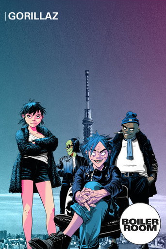 Movie poster for Gorillaz: The Now Now Live from Tokyo (2018)