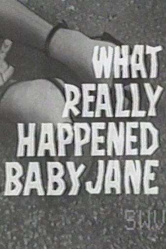 Movie poster for What Really Happened to Baby Jane (1963)