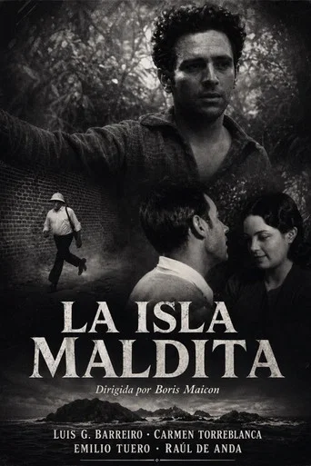 Movie poster for La isla maldita (1935)