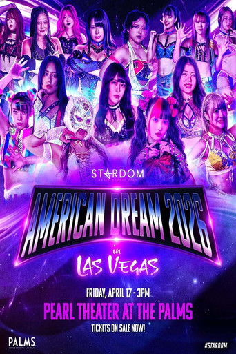 Stardom American Dream 2026 in Las Vegas poster