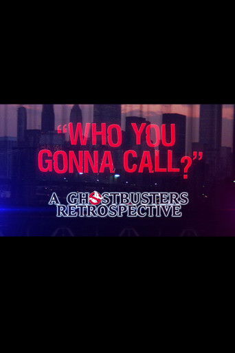 Who You Gonna Call?: A Ghostbusters Retrospective poster