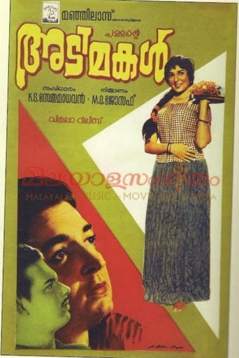 Movie poster for Adimakal (1969)