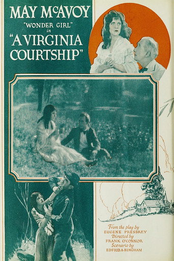 Movie poster for A Virginia Courtship (1921)