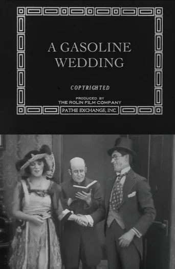 Movie poster for A Gasoline Wedding (1918)