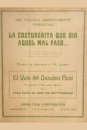 Movie poster for La costurerita que dio aquel mal paso (1926)