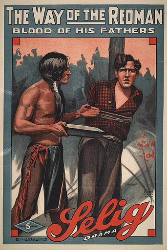 Movie poster for The Way of the Redman (1914)
