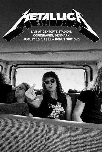 Movie poster for Metallica - Live at Gentofte Stadion, Copenhagen, Denmark - August 10th, 1991 (2021)
