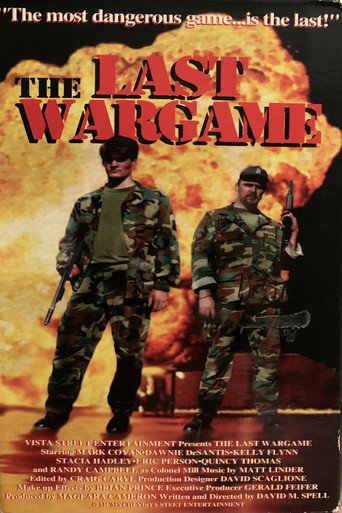 Movie poster for The Last Wargame