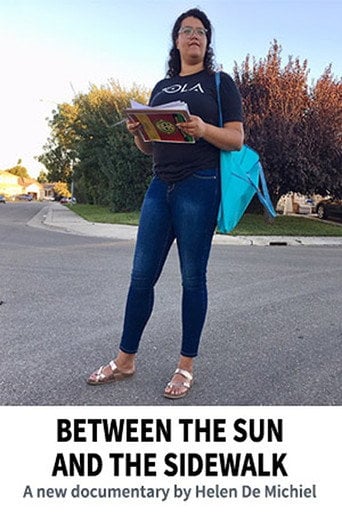 Movie poster for Between the Sun and the Sidewalk (2024)