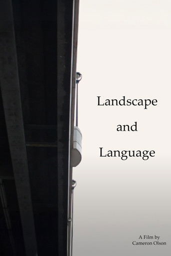 Landscape and Language poster