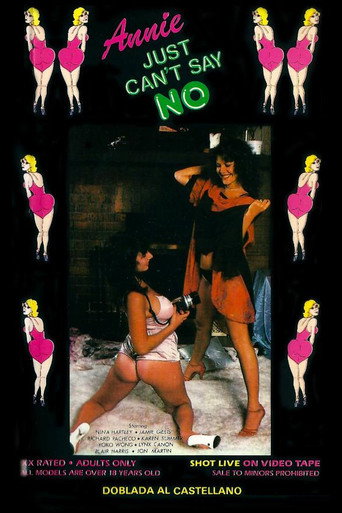 Movie poster for Anal Annie Just Can't Say No (1985)