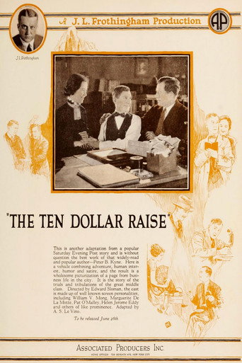 Movie poster for The Ten Dollar Raise (1921)