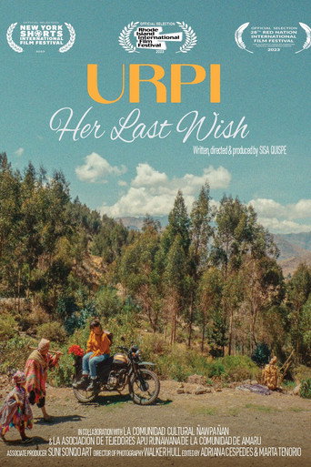 Movie poster for Urpi: Her Last Wish (2023)