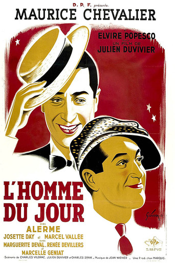 Movie poster for The Man of the Day (1937)