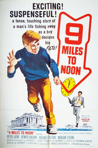 Movie poster for Nine Miles to Noon (1963)