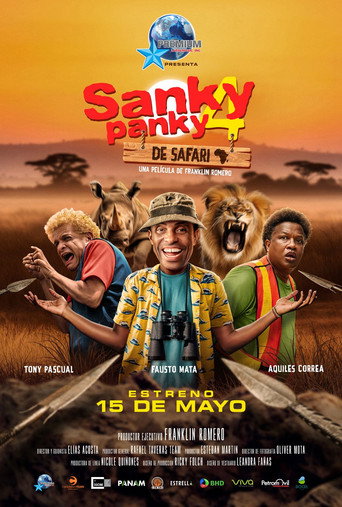 Movie poster for Sanky Panky 4: The Safari (2025)