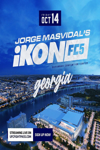 Movie poster for Jorge Masvidal's iKON FC 5: Renfro vs. Irizarry (2022)