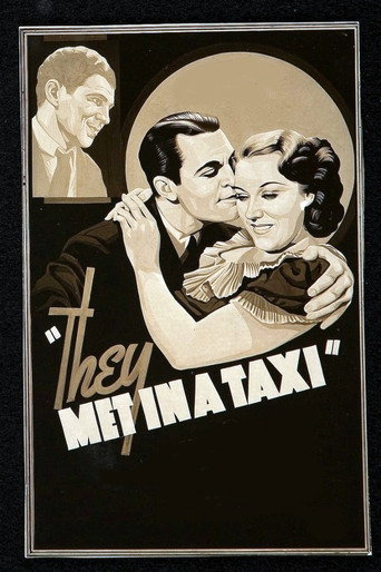 Movie poster for They Met in a Taxi (1936)