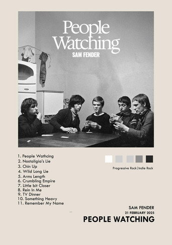People Watching poster