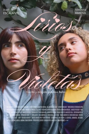 Movie poster for Lirios y violetas