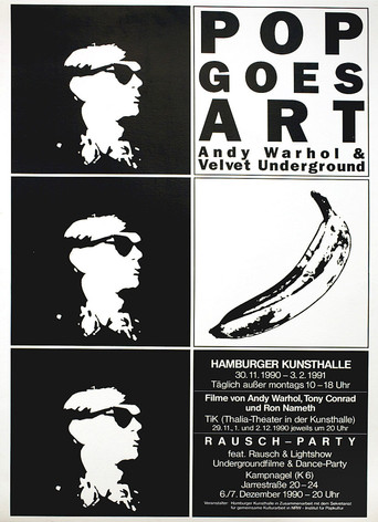 Andy Warhol + Roy Lichtenstein poster