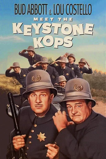 Movie poster for Abbott and Costello Meet the Keystone Kops (1955)