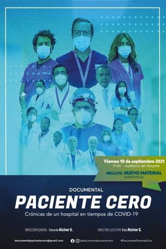 Movie poster for Paciente Cero (2021)