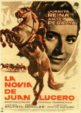 Movie poster for La novia de Juan Lucero (1959)