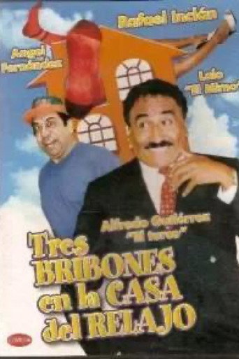 Movie poster for Tres bribones en la casa (1996)
