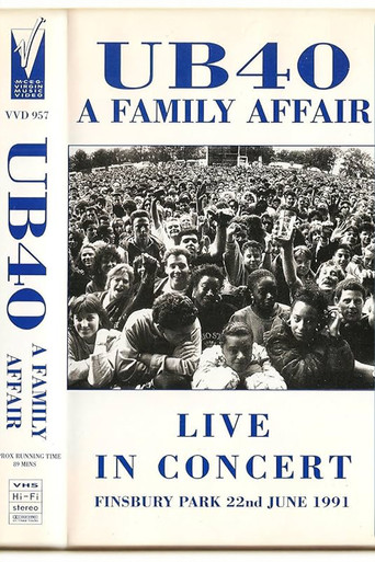Movie poster for UB40 Live at Finsbury Park (1991)