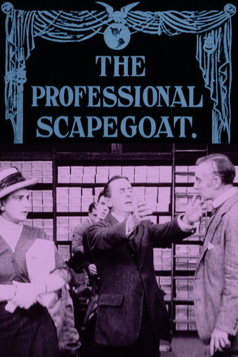 Movie poster for The Professional Scapegoat (1914)